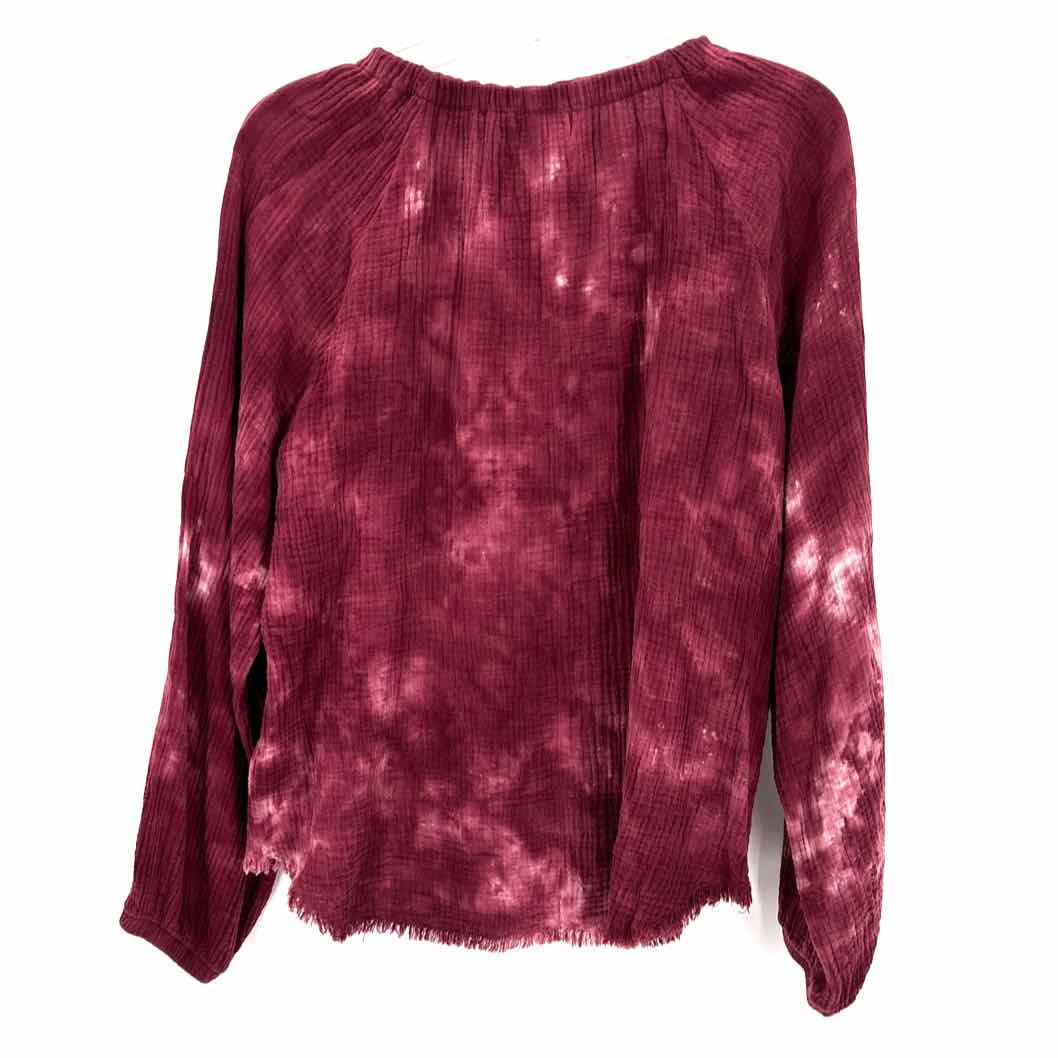 Size M CLOTH & STONE Burgundy Shirt