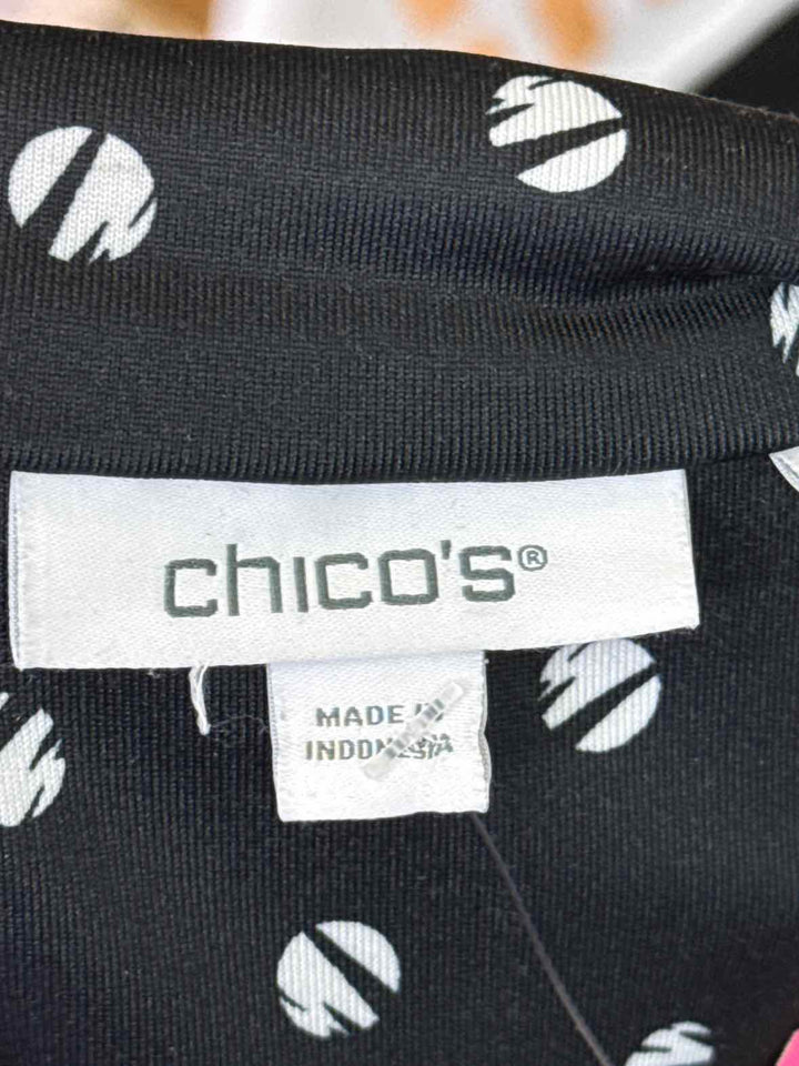 Size M Chico's Black Shirt