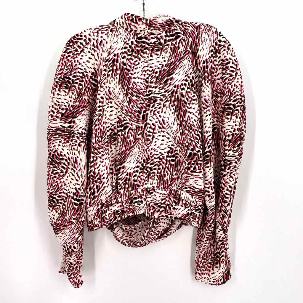 Size L EXPRESS Multi-Color Shirt