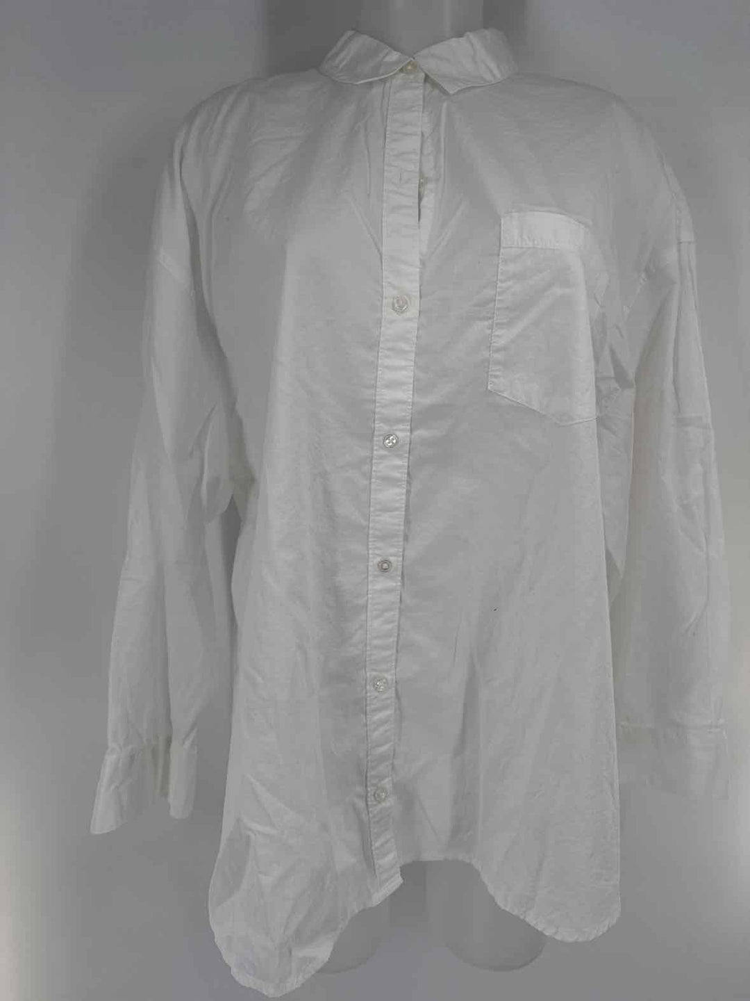 Size L Old Navy White Shirt