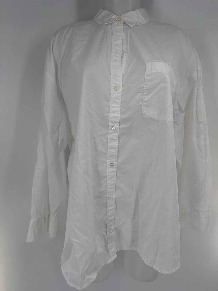 Size L Old Navy White Shirt