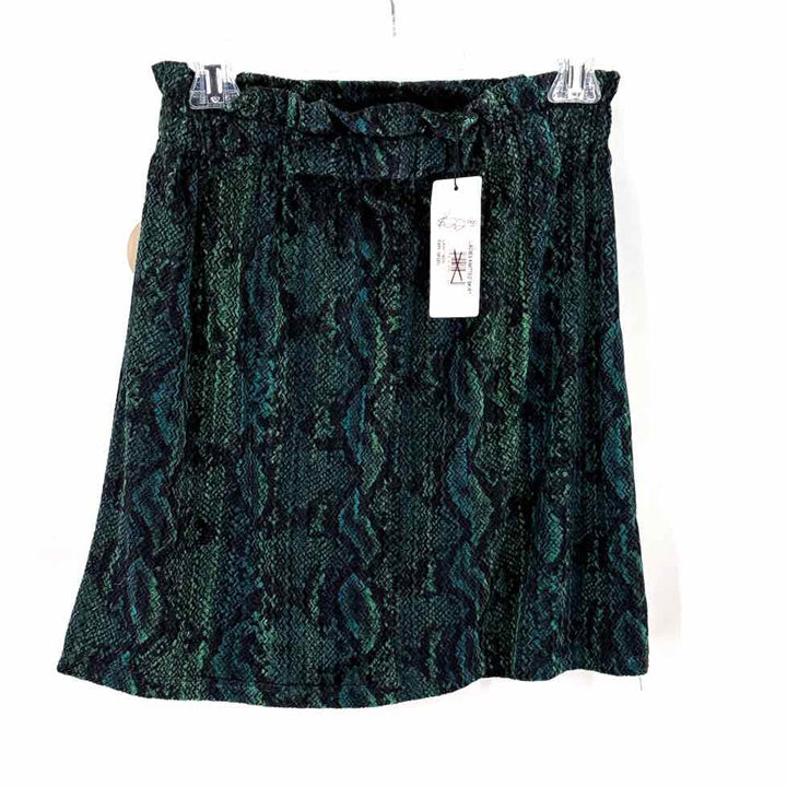 Size S Black Velour Skirt