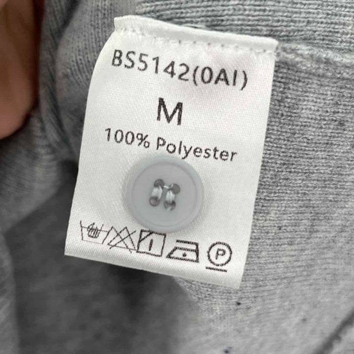 Size M Gray Polyester Sweater