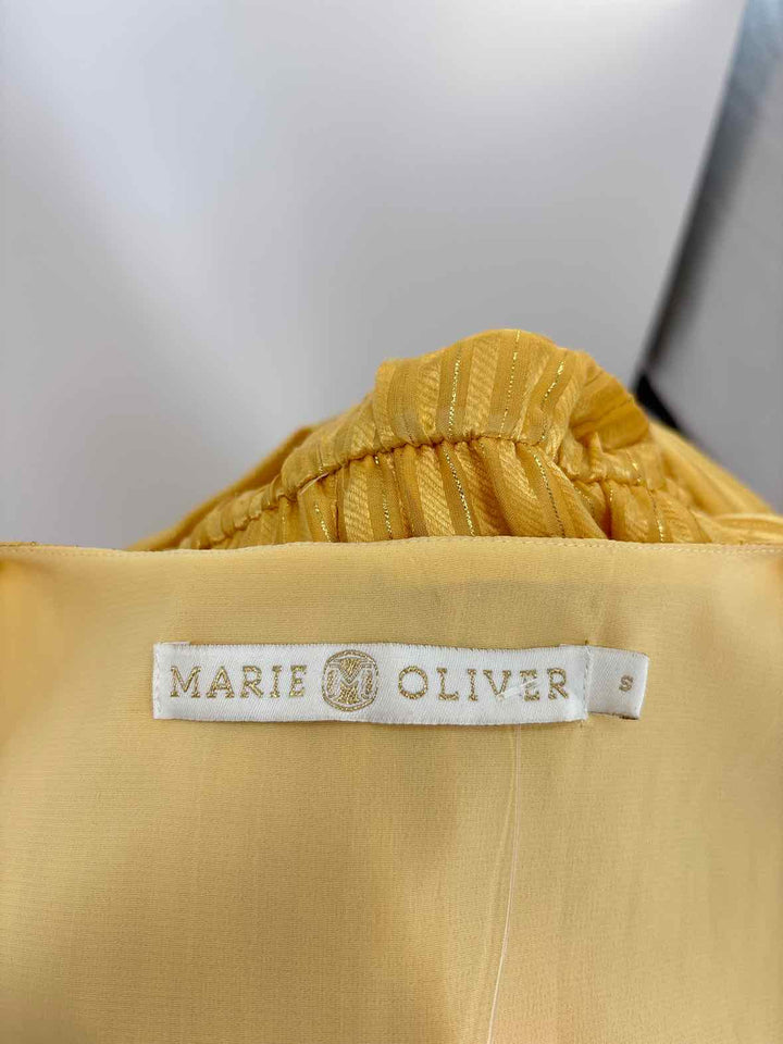 Size S MARIE OLIVER Yellow Dress