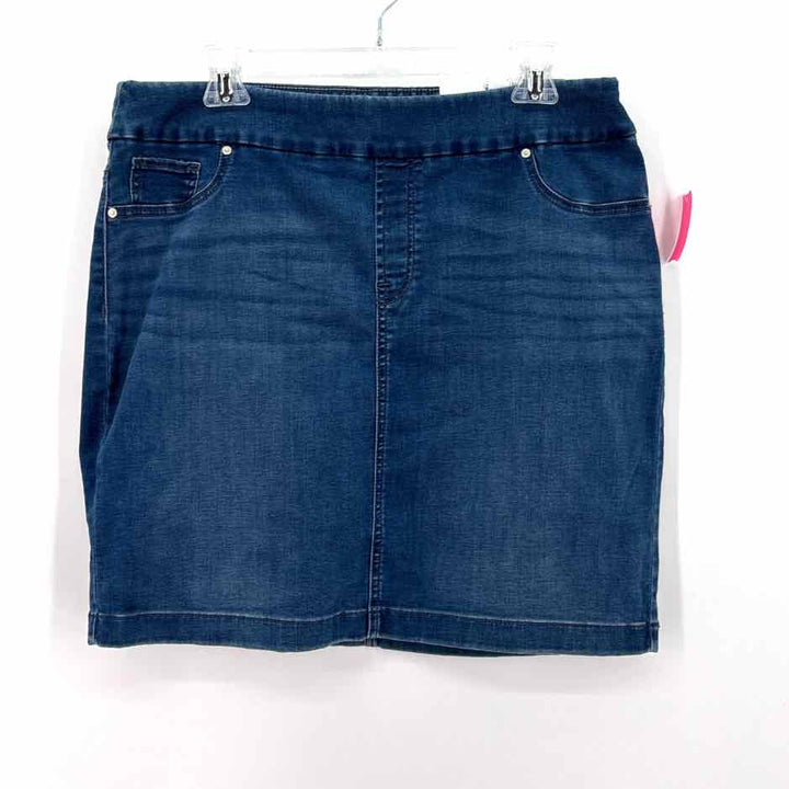 Size L Chico's Denim Skirt