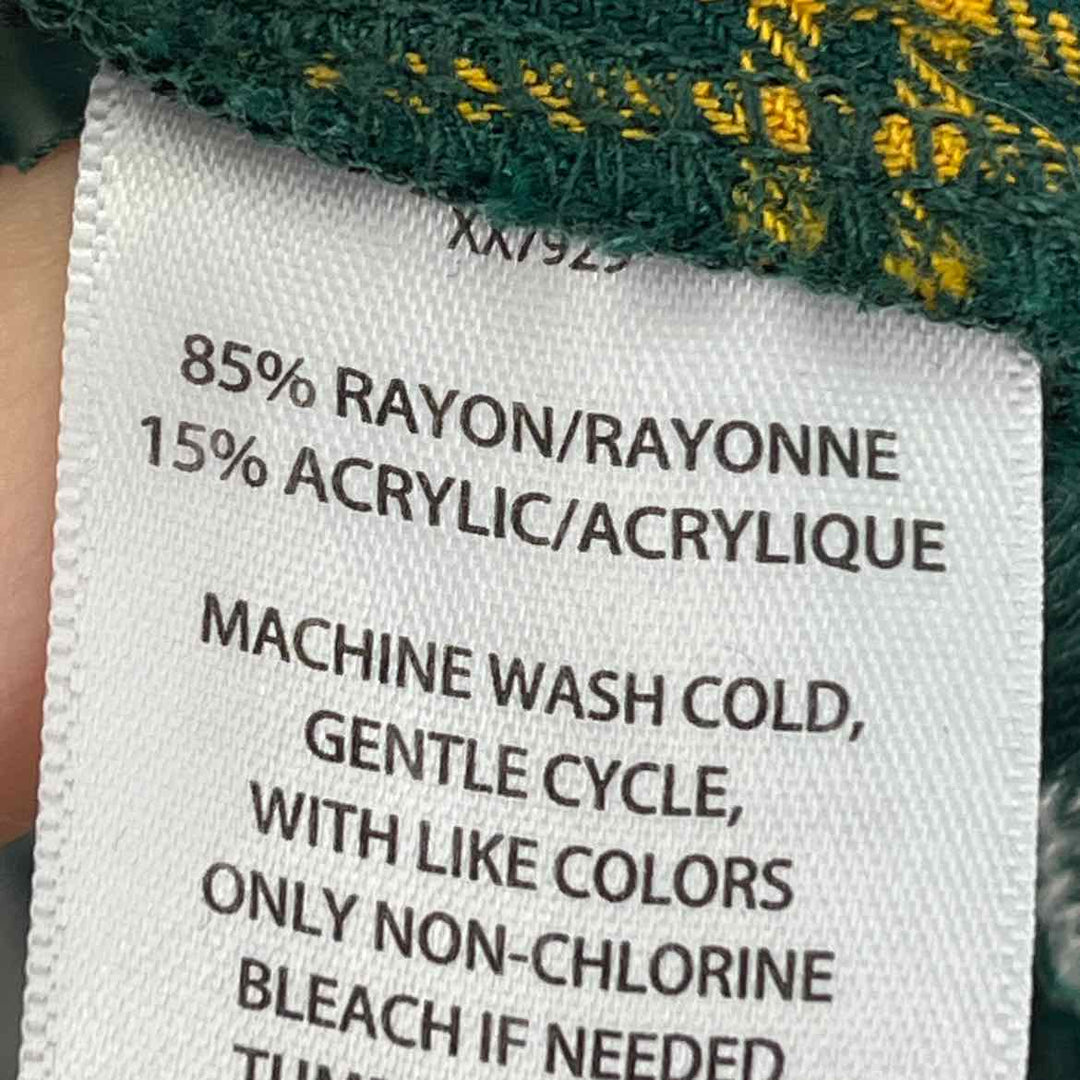 Size L TREASURE & BOND Green Shirt