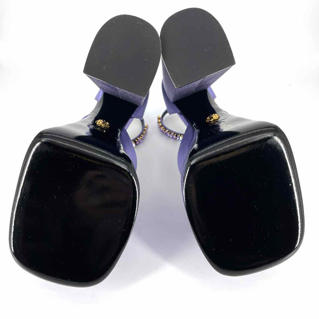 Shoe Size 39.5 Versace Purple Luxury - Pumps