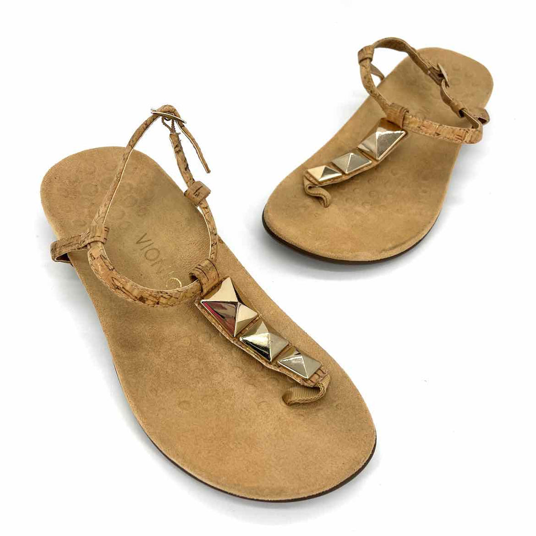 Shoe Size 8 VIONIC Gold Sandals