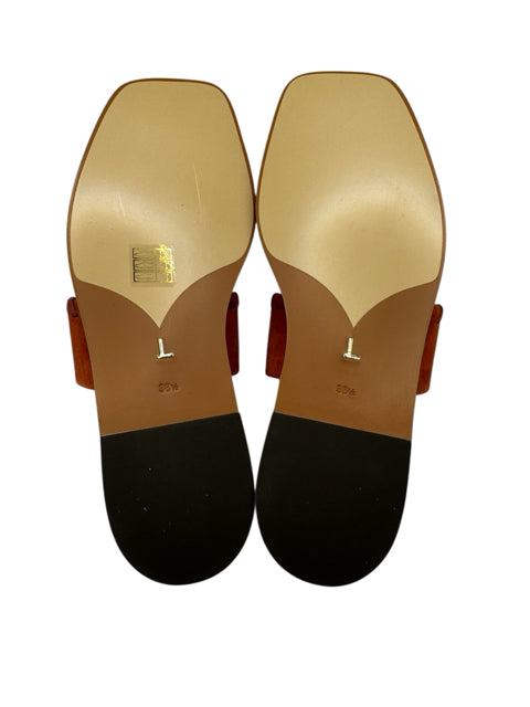 Shoe Size 38.5 LAFAYETTE Burnt Orange Sandals