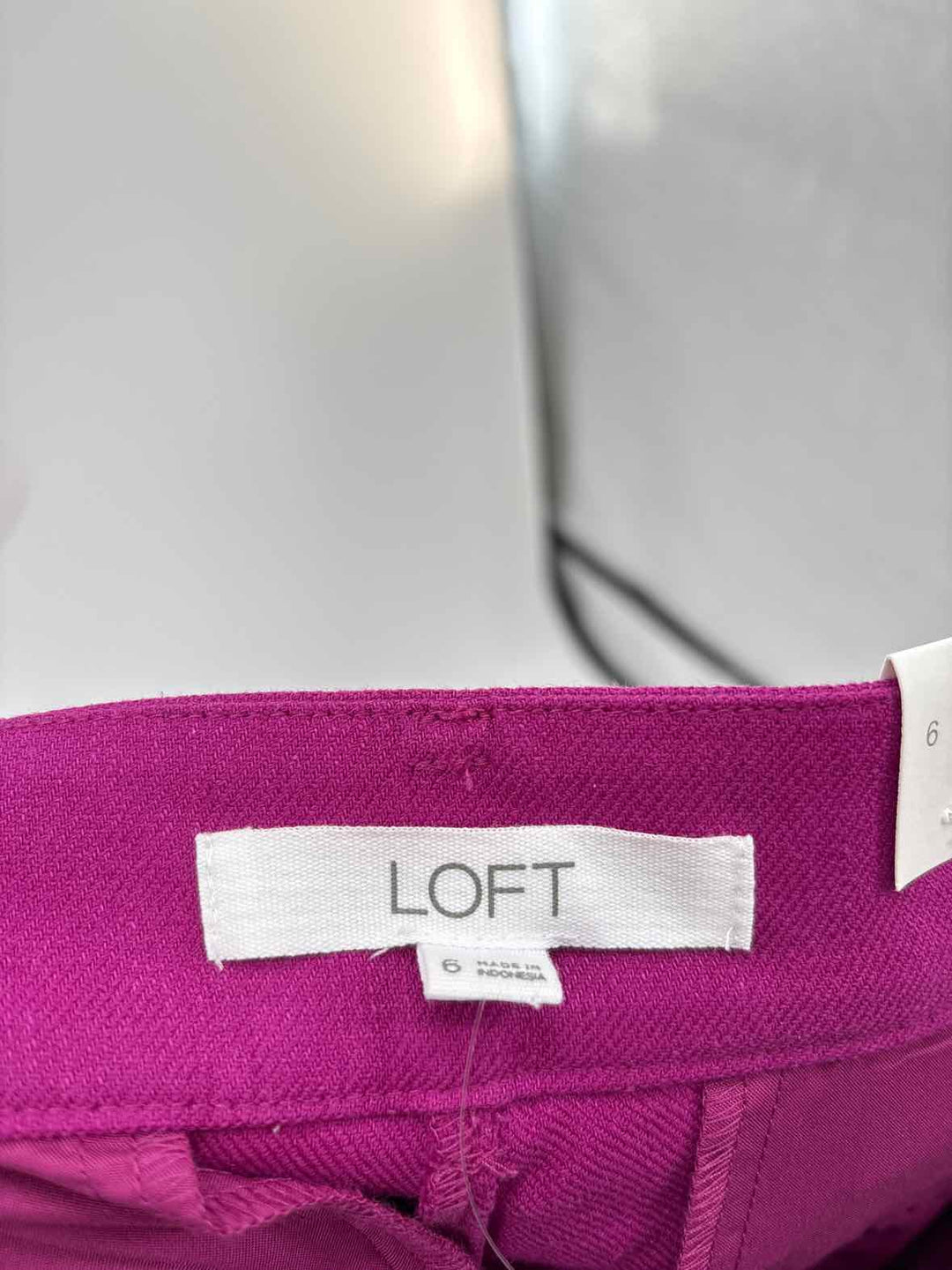 Size 6 LOFT Purple Pants