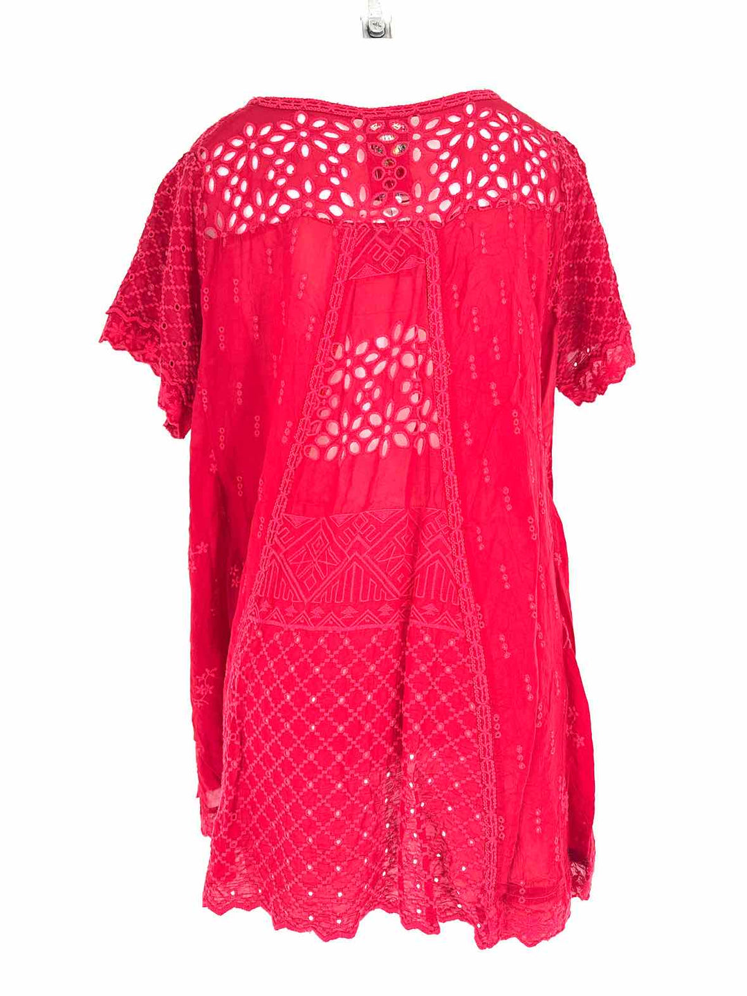 Size M Johnny Was Red Shirt