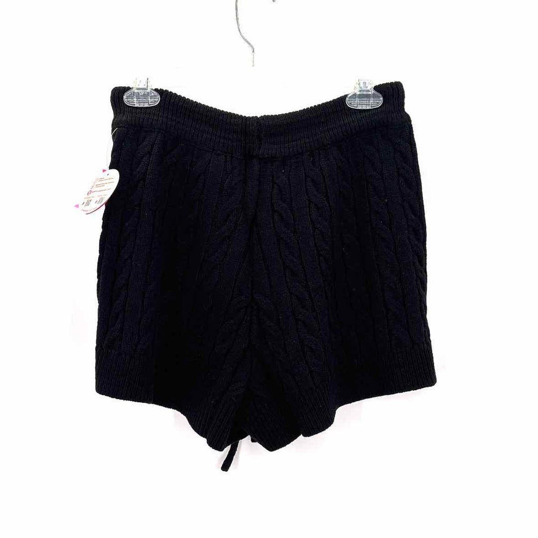 Size S Black Knit Shorts