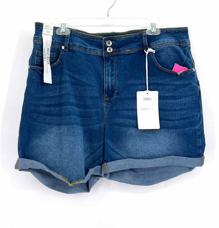 Size 20 Blue Denim Shorts
