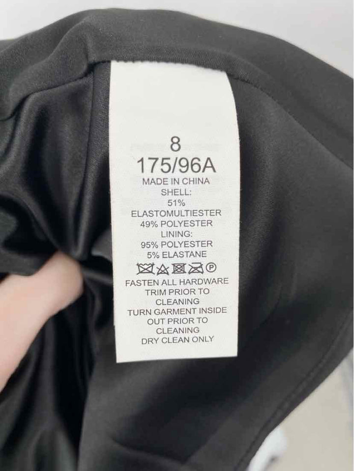 Size 8 Kate Spade Black Print Dress