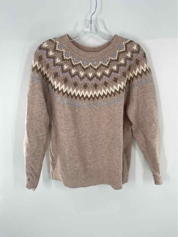 Size M Chico's Tan Sweater