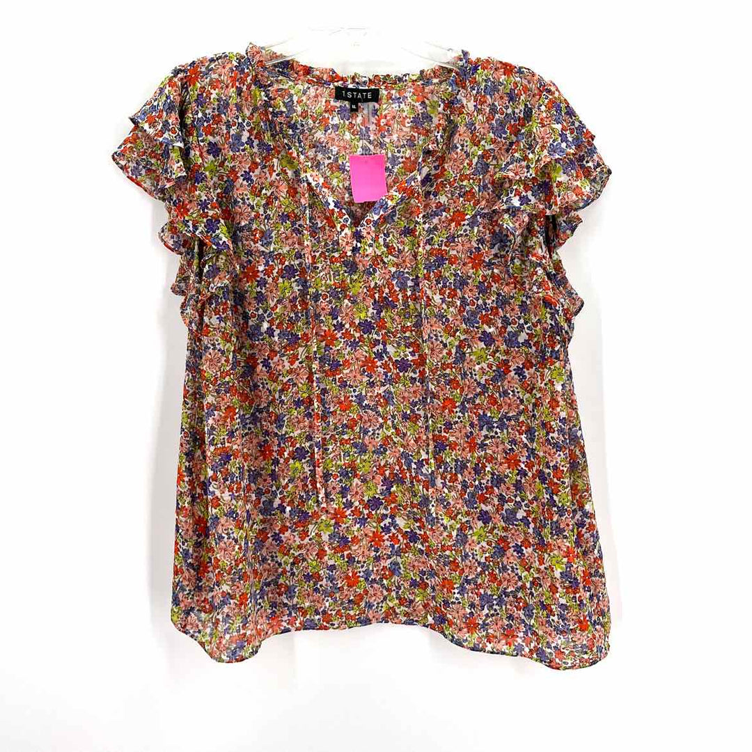 Size XL 1. State Multi-Color Shirt