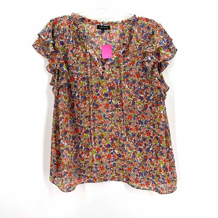 Size XL 1. State Multi-Color Shirt