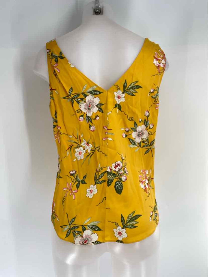 Size L REBECCA TAYLOR Yellow Shirt