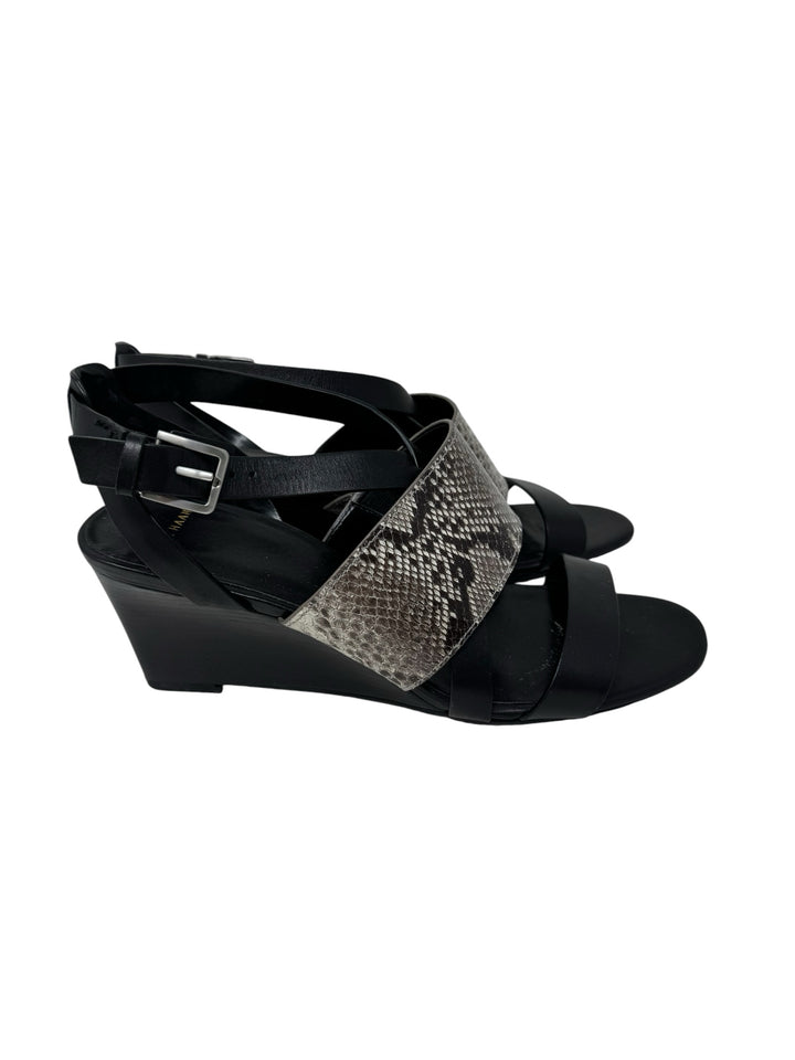 Shoe Size 7 Cole Haan Black Leather Sandals