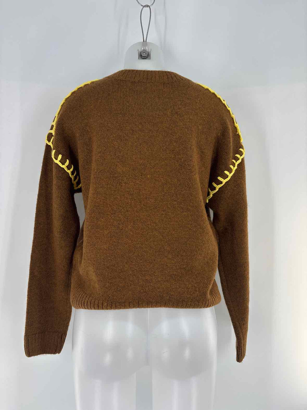 Size S ENGLISH FACTORY Brown Sweater