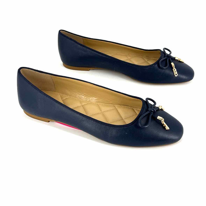 Shoe Size 7.5 Michael Kors Navy Flats