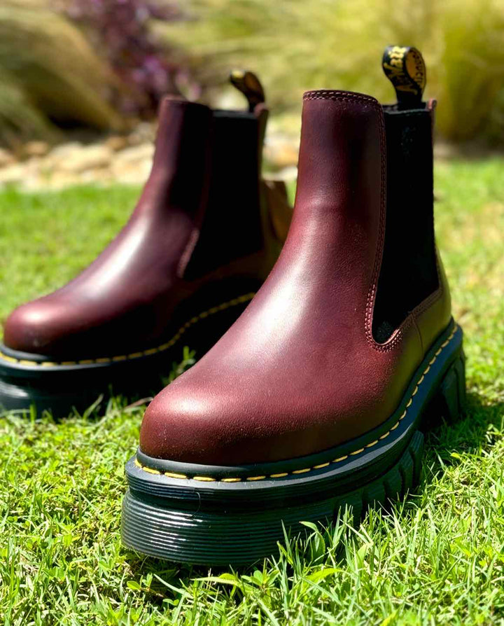 Shoe Size 42 DOC MARTENS Burgundy Boots
