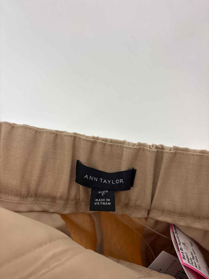 Size 8 Ann Taylor Tan Pants