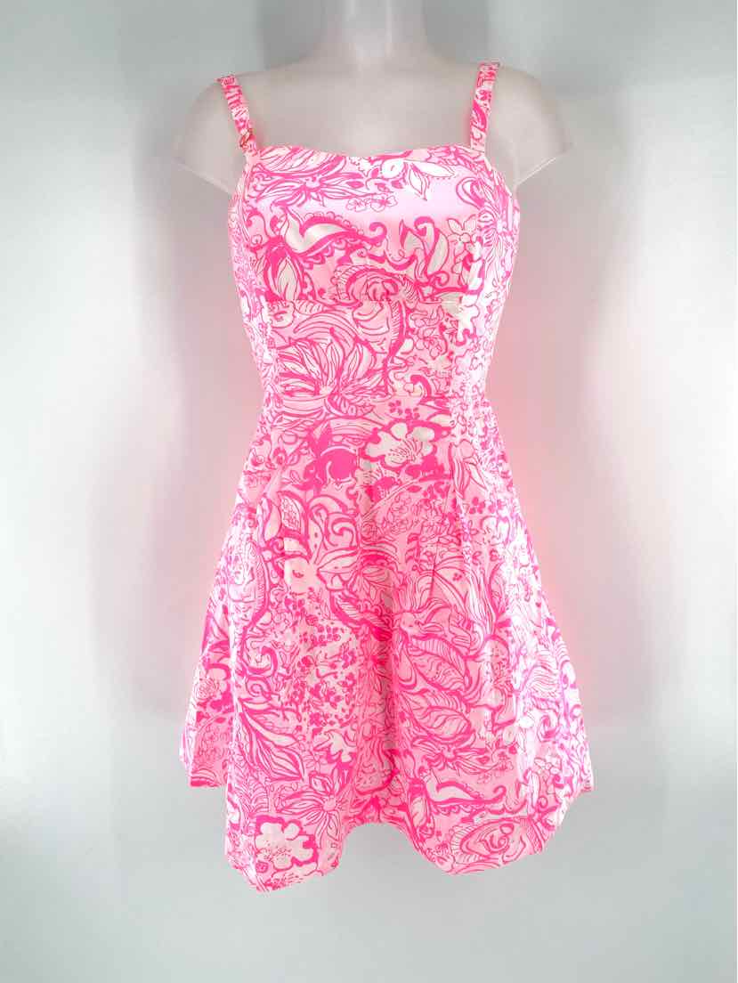 Size 0 Lilly Pulitzer PINK PRINT Dress