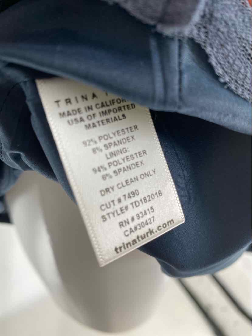 Size 14 TRINA TURK Navy Dress