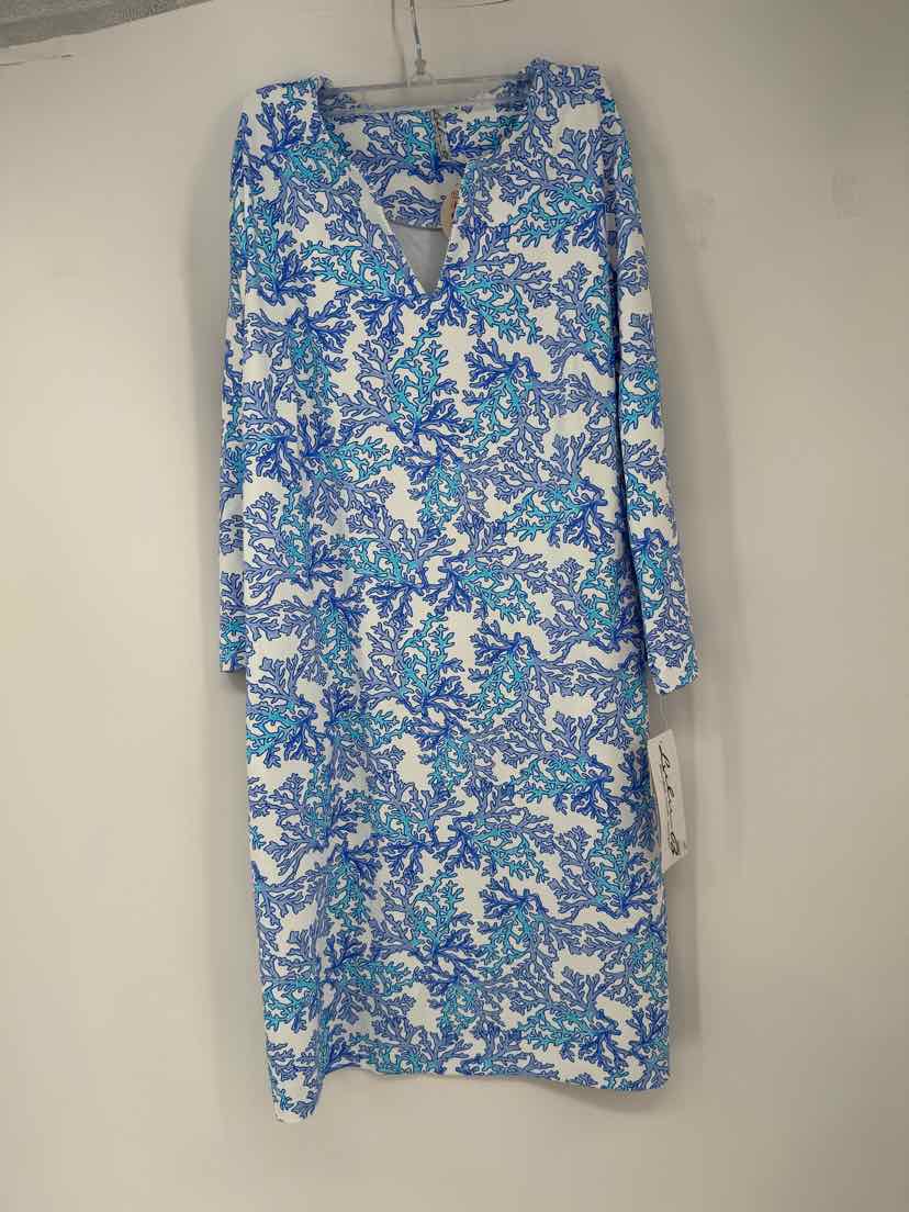 Size S White Print Dress