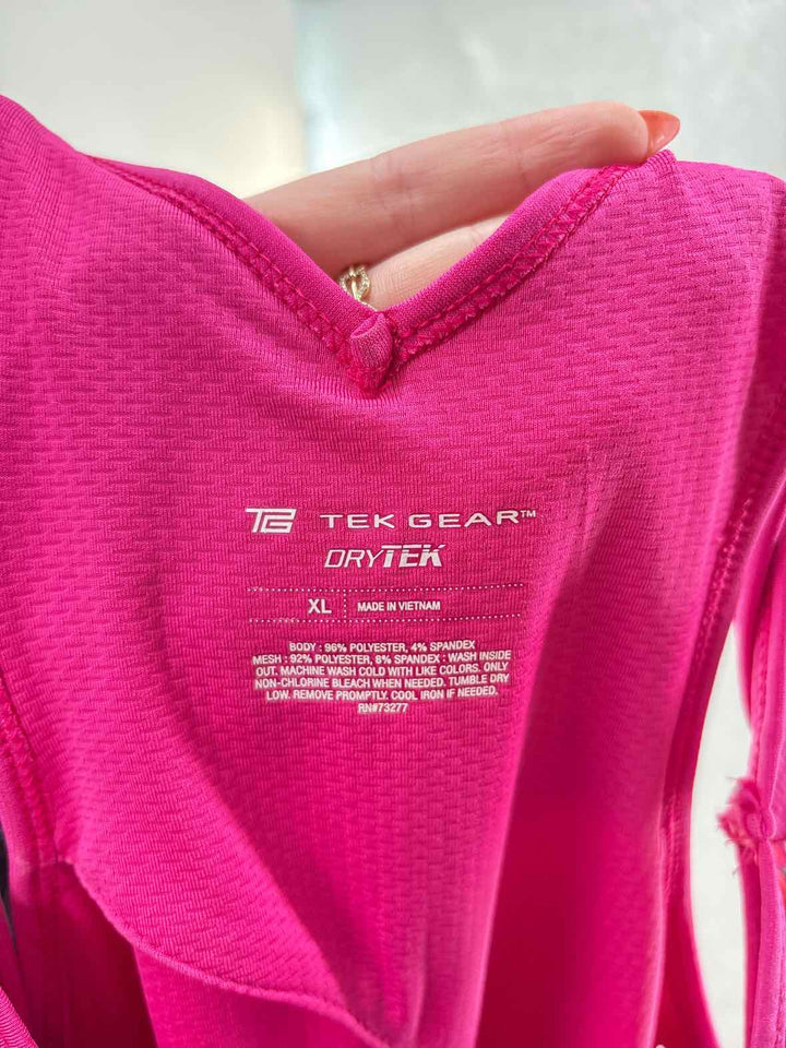 Size XL Tek Gear PINK PRINT Dress