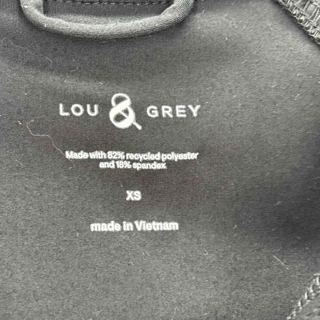 Size XS LOU & GREG Black Knit Jacket