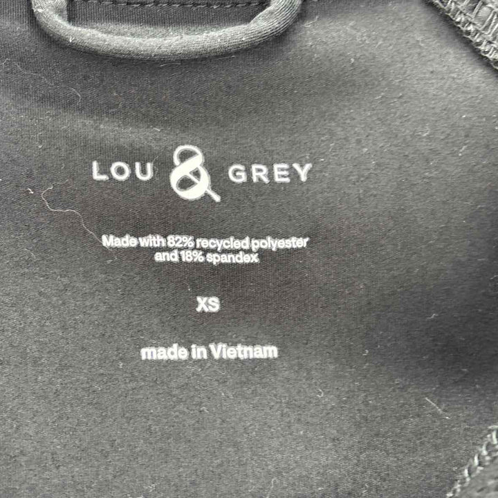 Size XS LOU & GREG Black Knit Jacket