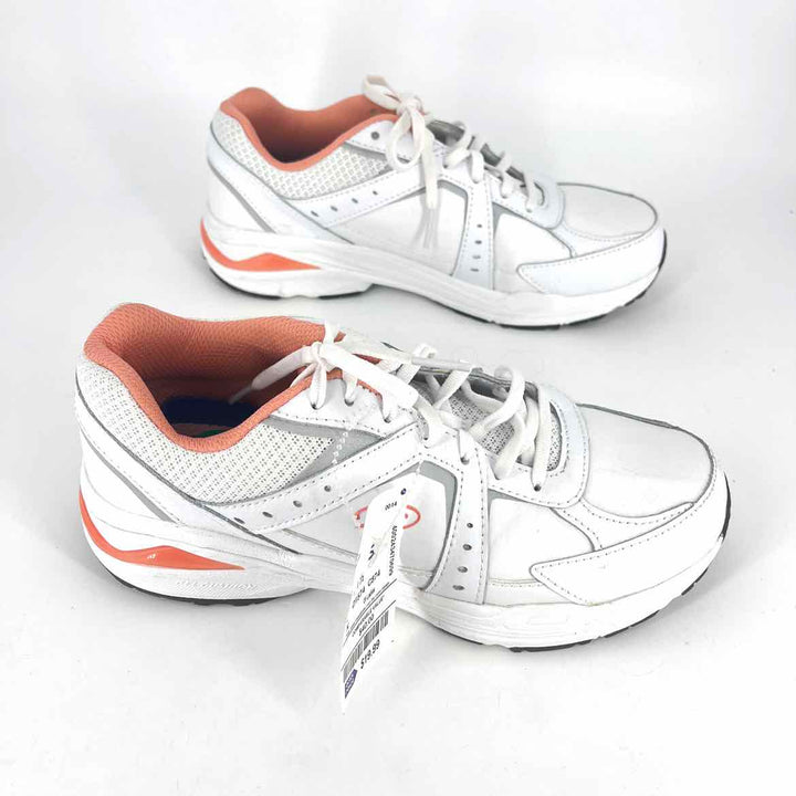 Shoe Size 7.5 dr scholls White Leather Sneakers