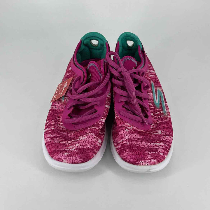 Shoe Size 6.5 Sketchers Hot Pink Knit Sneakers