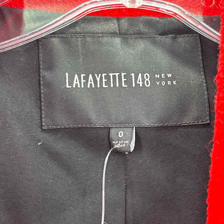 Size 0 LAFAYETTE Red Jacket
