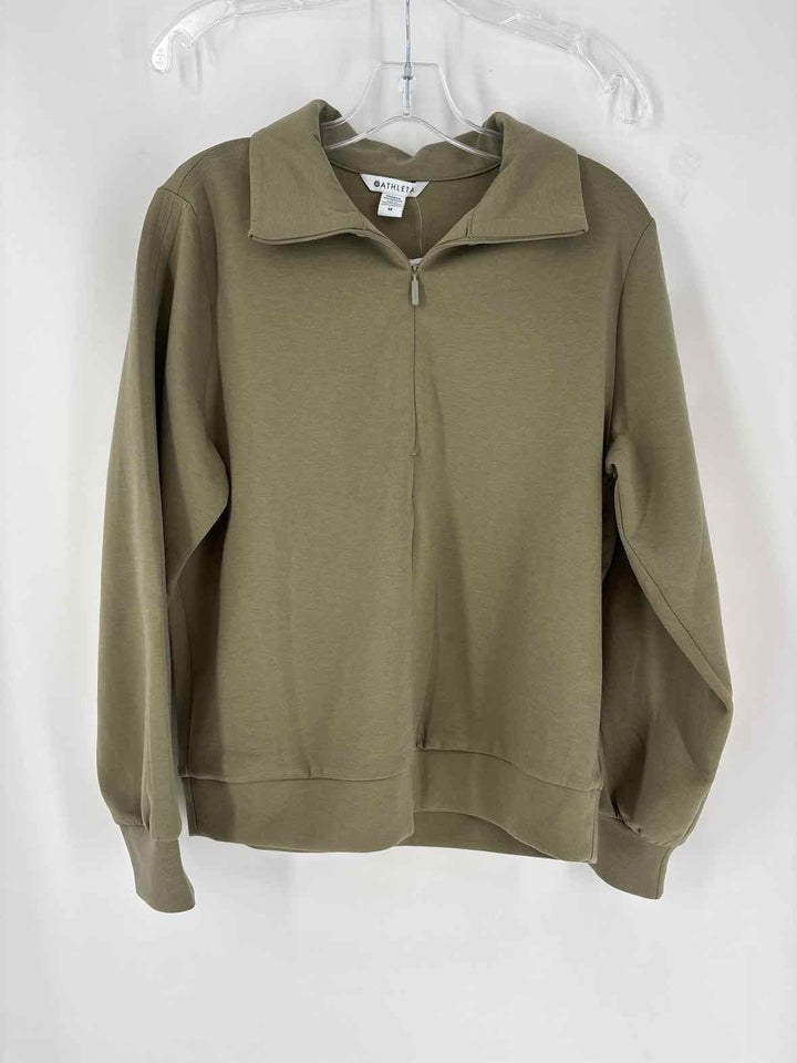 Size M Athleta Olive Sweater