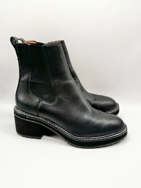 Shoe Size 8 MADEWELL Black Leather Boots