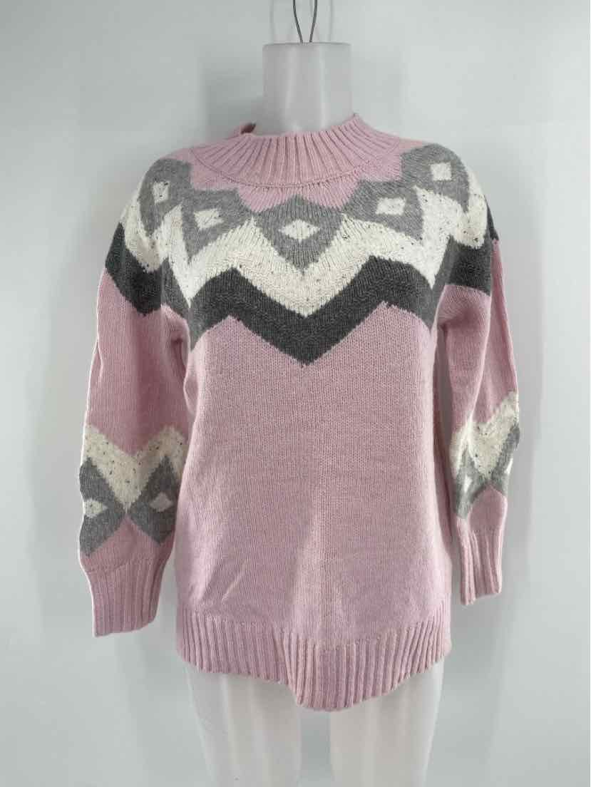 Size S Ann Taylor Pink Knit Sweater