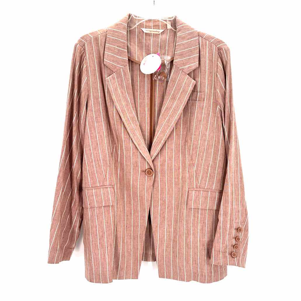 Size M SOFT SURROUNDINGS Brown Blazer