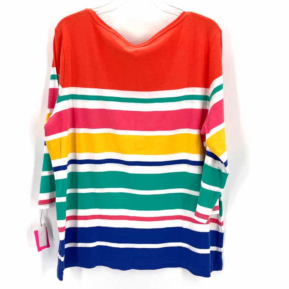 Size 2X Talbots Multi-Color Shirt
