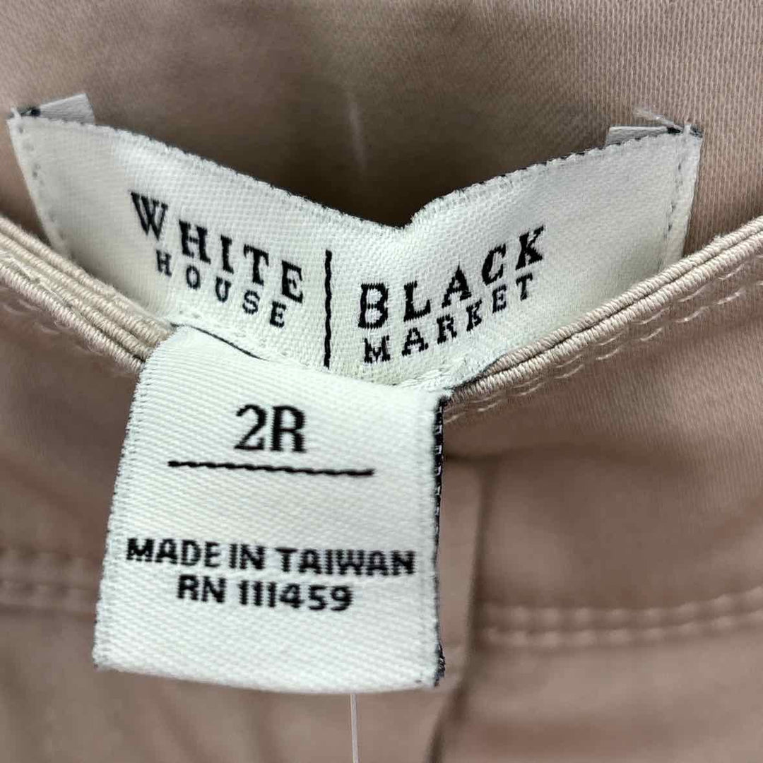 Size 2 White House Black Market Tan Pants