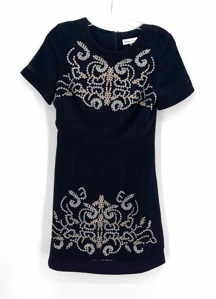 Size S SUGARLIPS Navy Dress