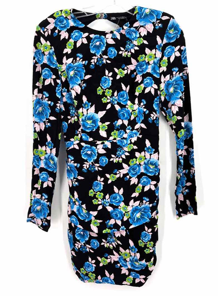 Size M ZARA Blue Dress