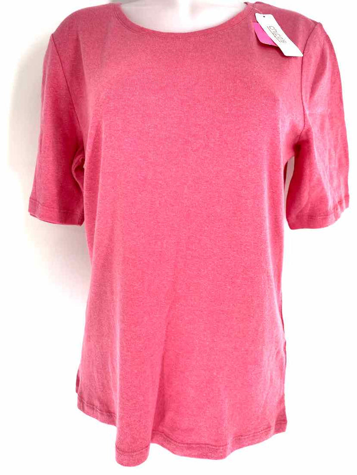 Size L Chico's Pink Shirt