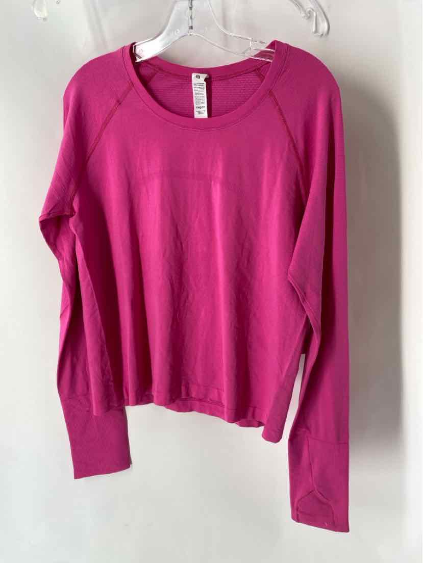 Size 14 Lululemon Pink Shirt