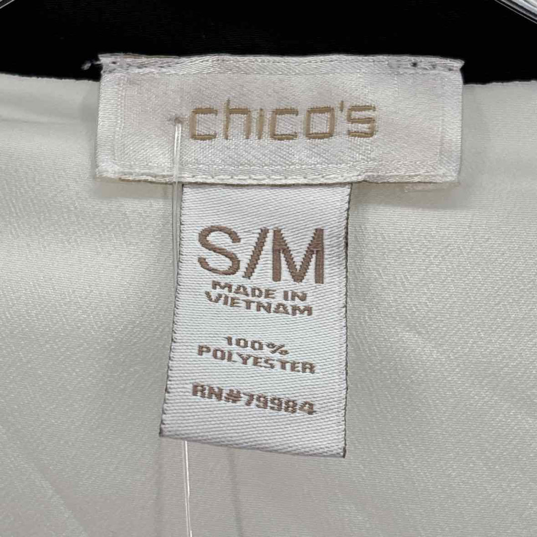 Size S/M Chico's Ivory Shirt