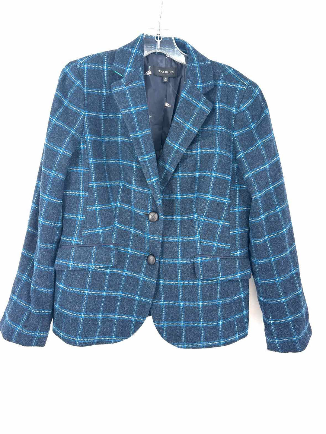 Size 10 Talbots Blue Blazer