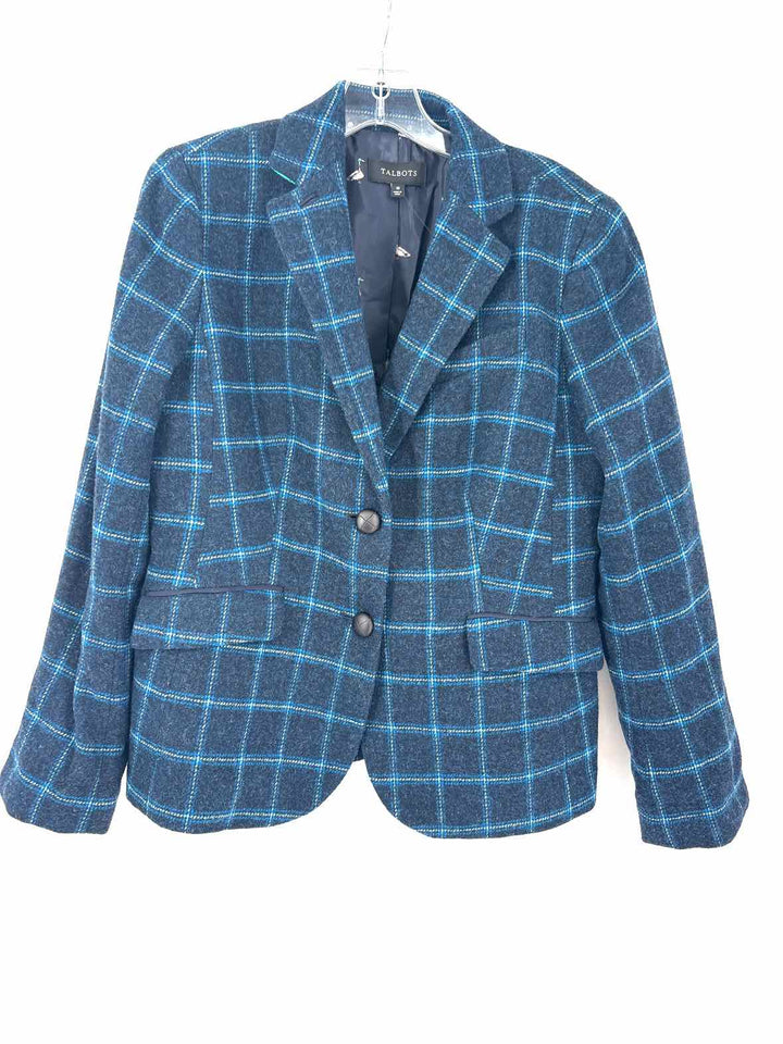 Size 10 Talbots Blue Blazer