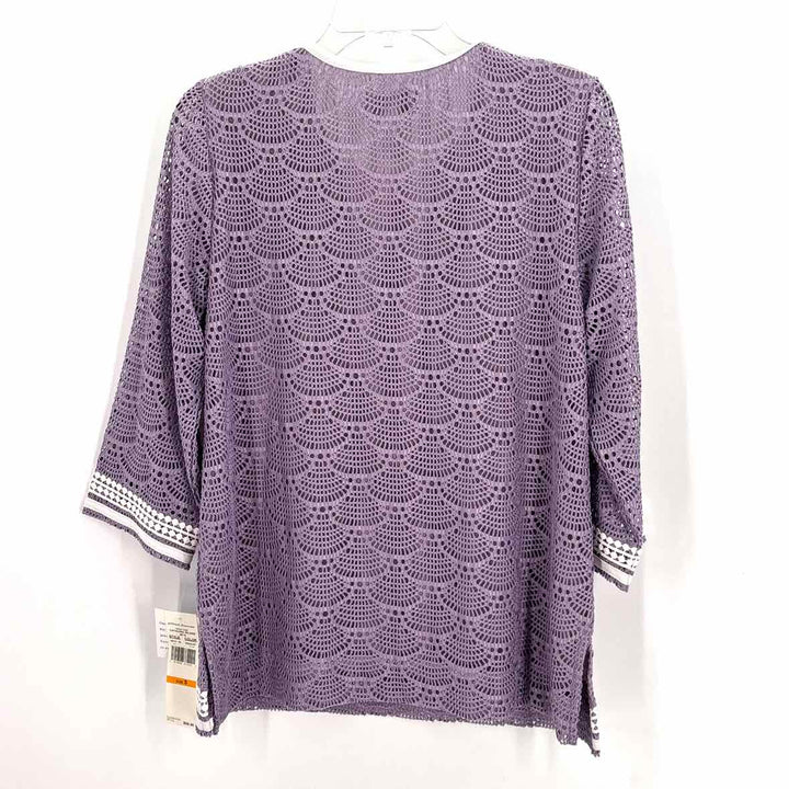 Size S ALFRED DUNNER Purple Shirt
